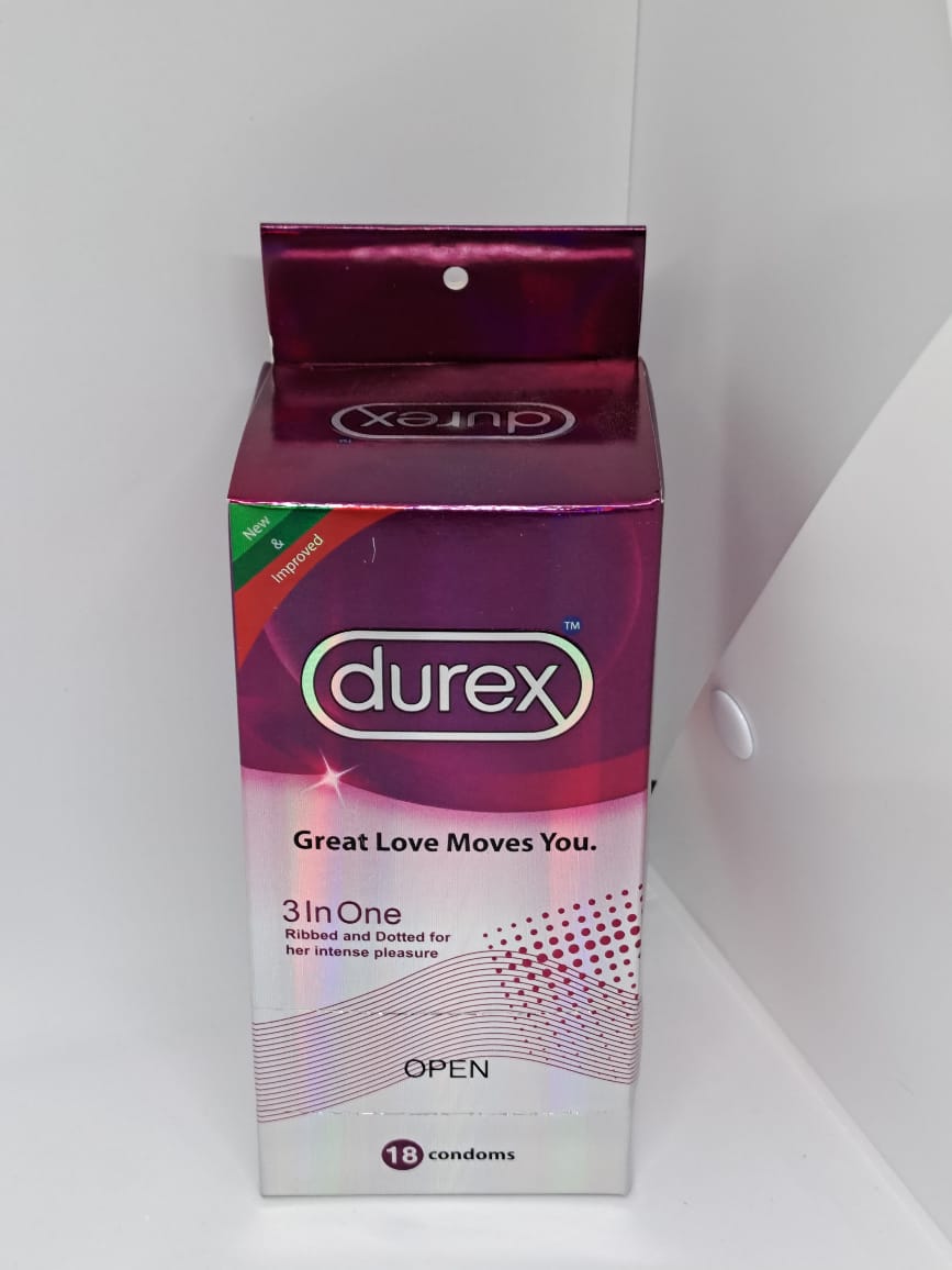 Durex 3 In One 18 Pcs Condom